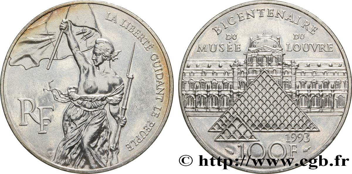 100 francs Liberté guidant le peuple 1993  F.461/2 VZ58 