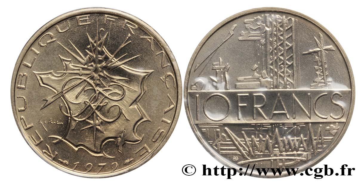 10 francs Mathieu 1979 Pessac F.365/7 MS68