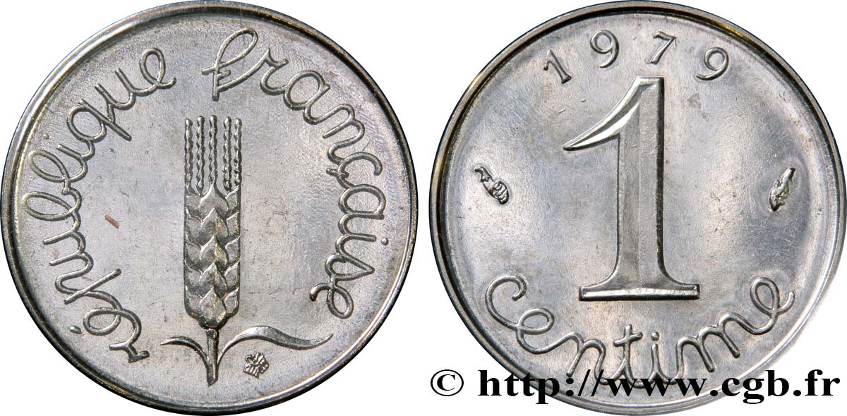 1 centime Épi 1979 Pessac F.106/35 ST68