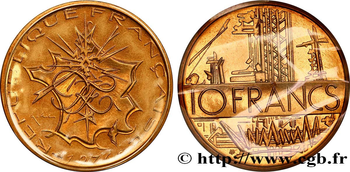 10 francs Mathieu, tranche A 1976 Pessac F.365/4 ST65