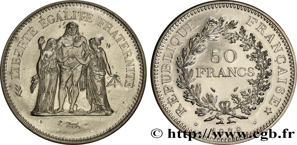 50 francs Hercule 1979  F.427/7 FDC68 