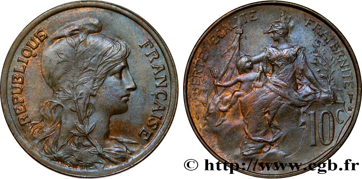 10 centimes Daniel-Dupuis 1916 F.136/27 SS52