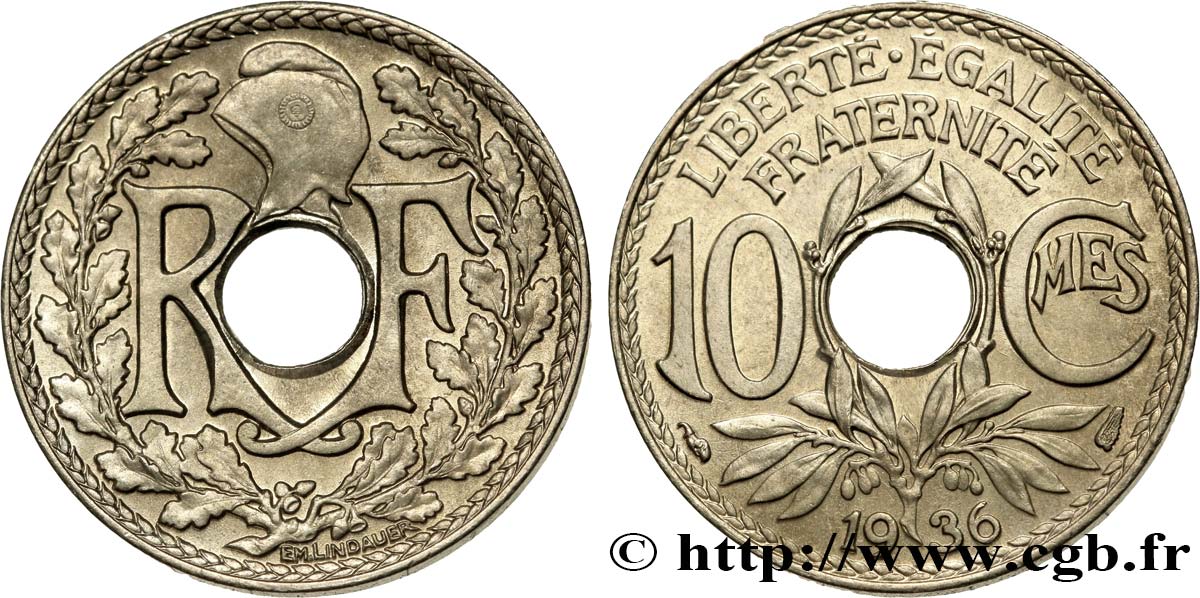 10 centimes Lindauer 1936  F.138/23 FDC65 