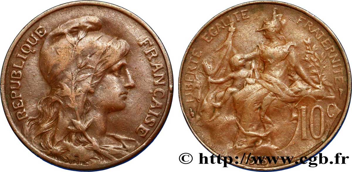 10 centimes Daniel-Dupuis 1913  F.136/22 BB40 