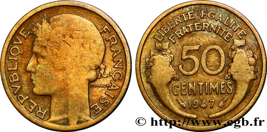 50 centimes Morlon 1947 F.192/19 B10