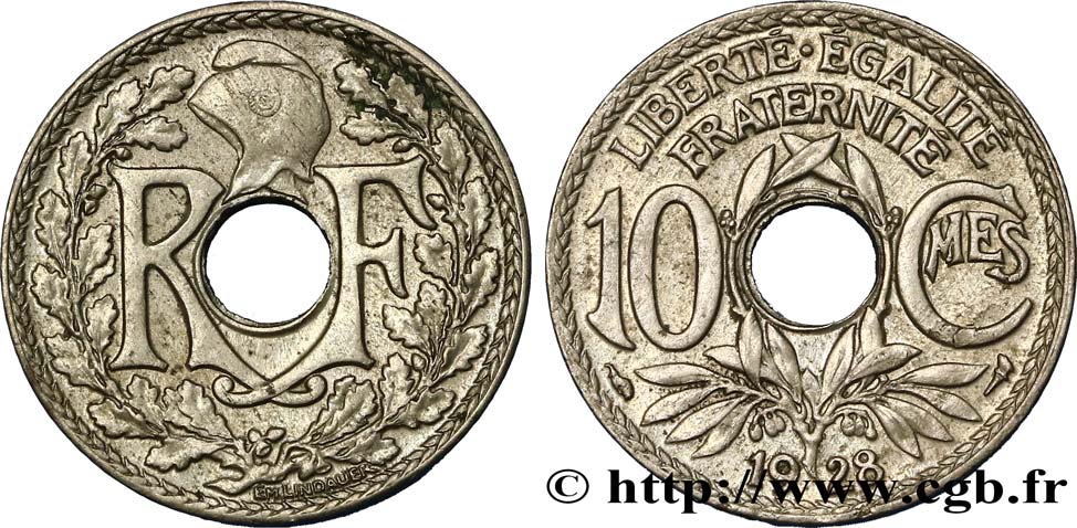 10 centimes Lindauer 1928  F.138/15 TB30 