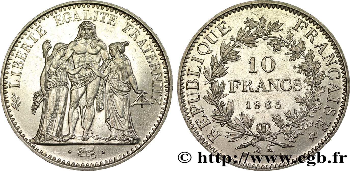 10 francs Hercule 1965 F.364/3 SPL55