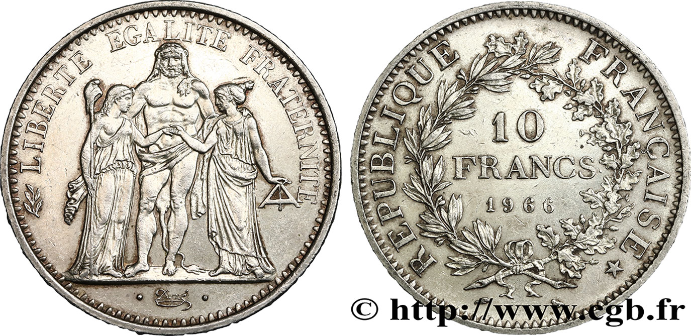 10 francs Hercule 1966 F.364/4 BB