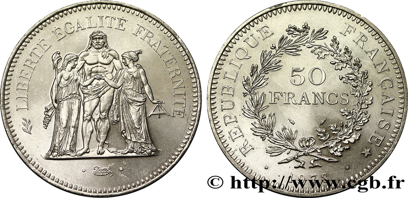 50 francs Hercule 1978  F.427/6 AU 