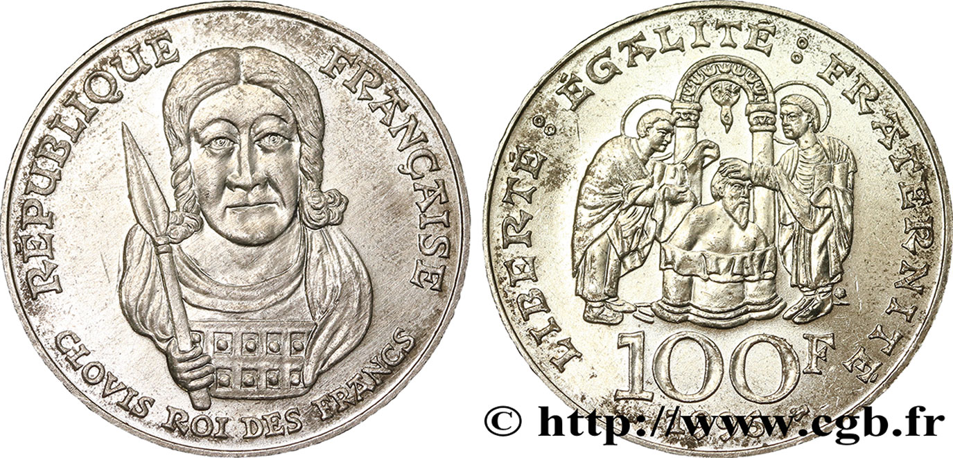 100 francs Clovis 1996 F.464/2 AU