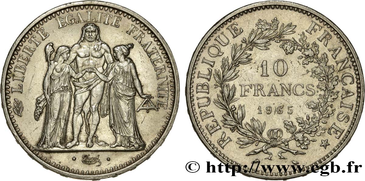 10 francs Hercule 1965  F.364/3 MBC 