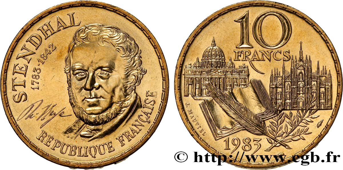 10 francs Stendhal 1983  F.368/2 SPL63 