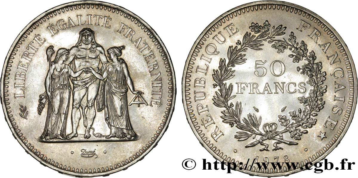 50 francs Hercule 1978  F.427/6 VZ 