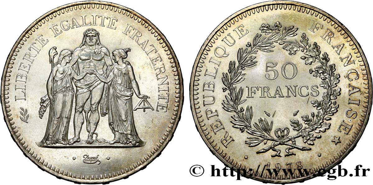 50 francs Hercule 1978  F.427/6 VZ 