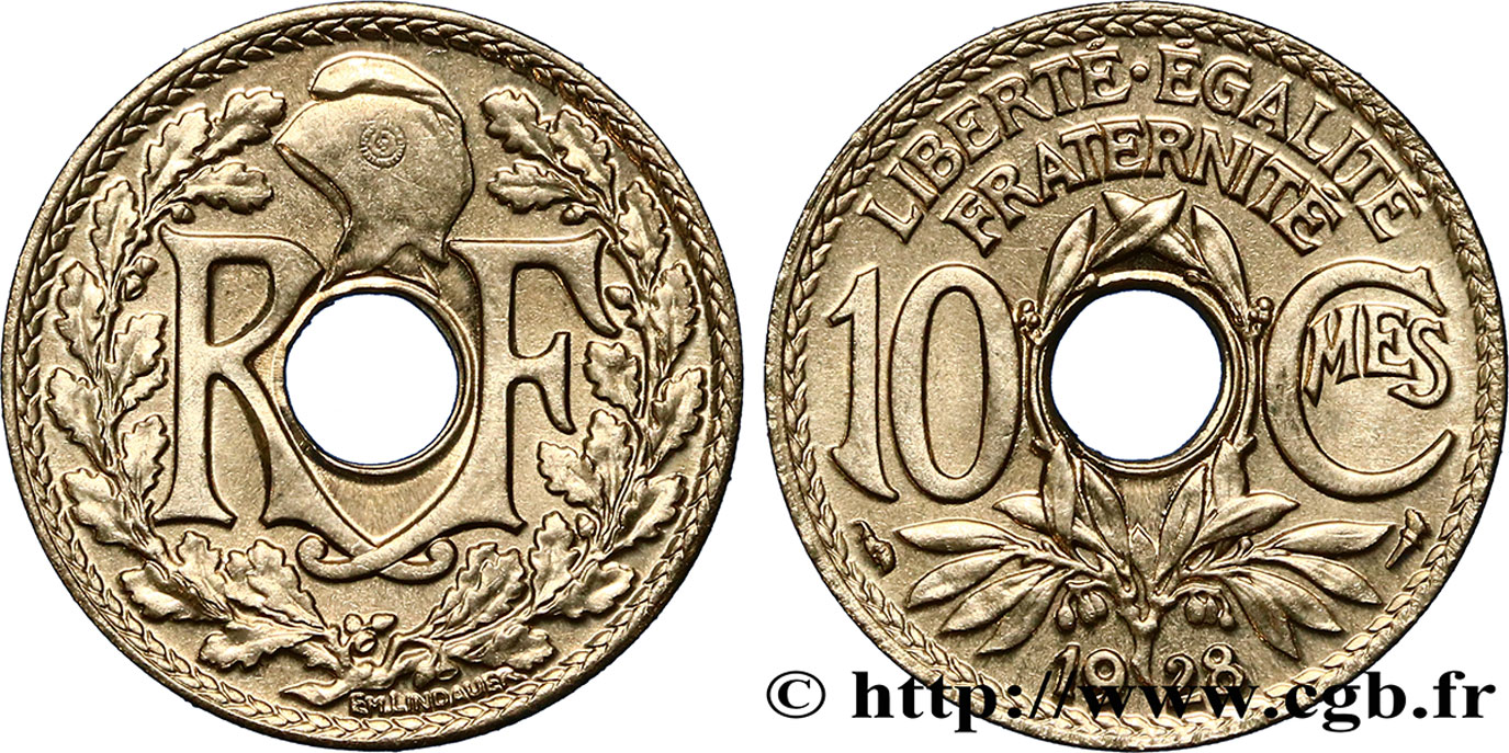 10 centimes Lindauer 1928  F.138/15 MS65 