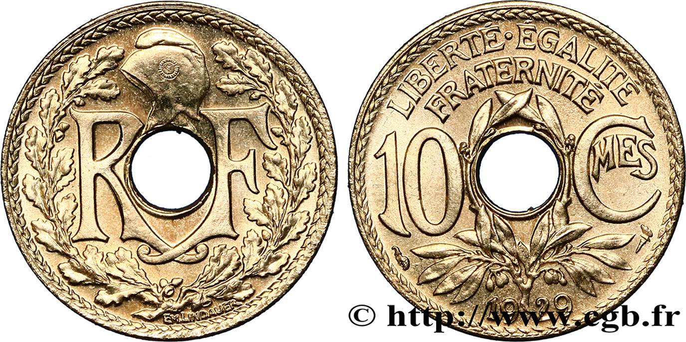 10 centimes Lindauer 1929  F.138/16 MS65 