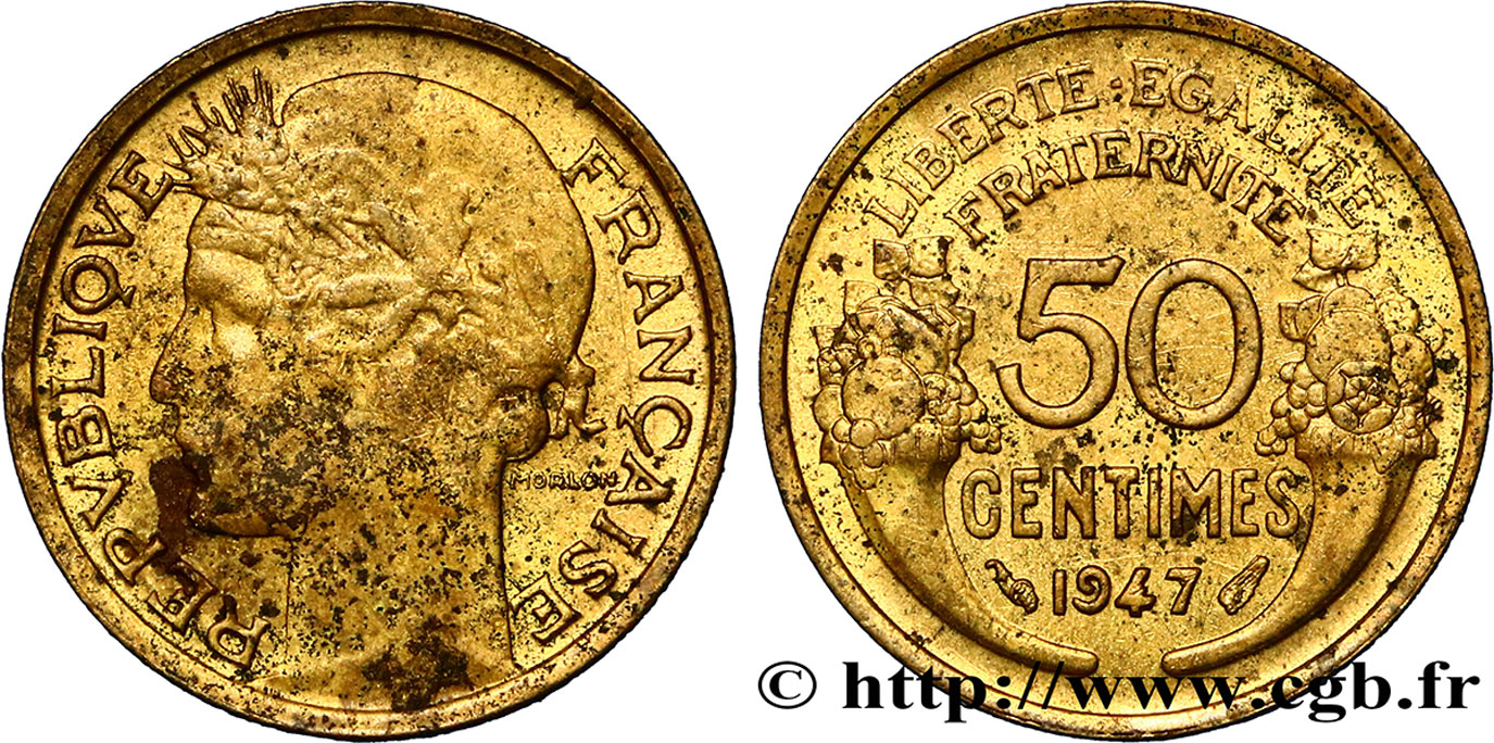50 centimes Morlon  1947  F.192/19 VF30 