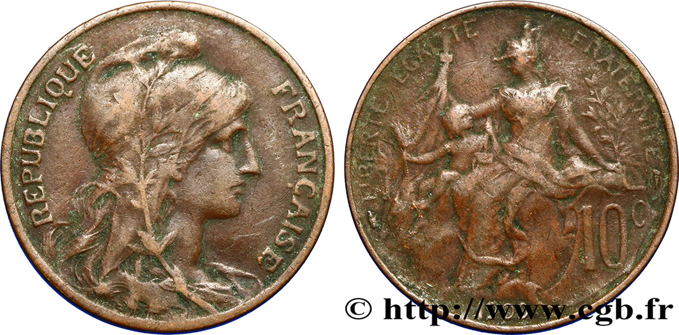 10 centimes Daniel-Dupuis 1909 F.136/18 B12