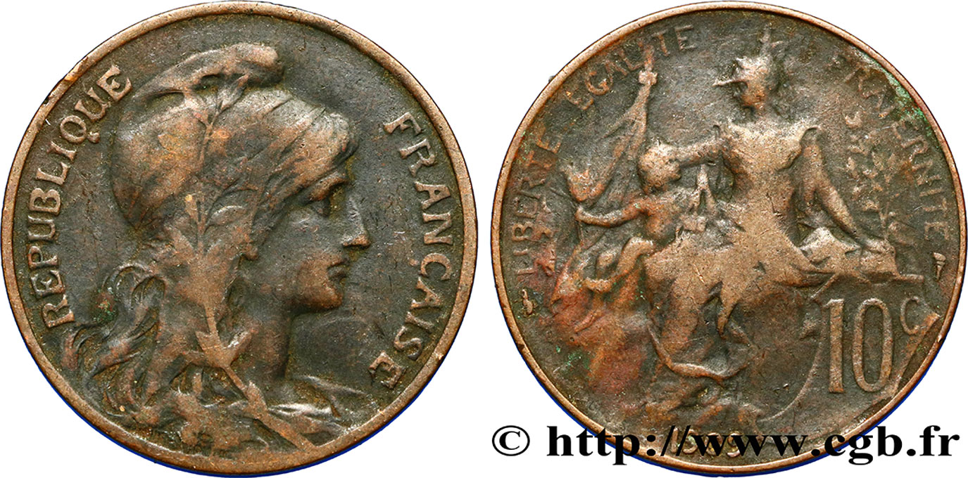 10 centimes Daniel-Dupuis 1909 F.136/18 B12