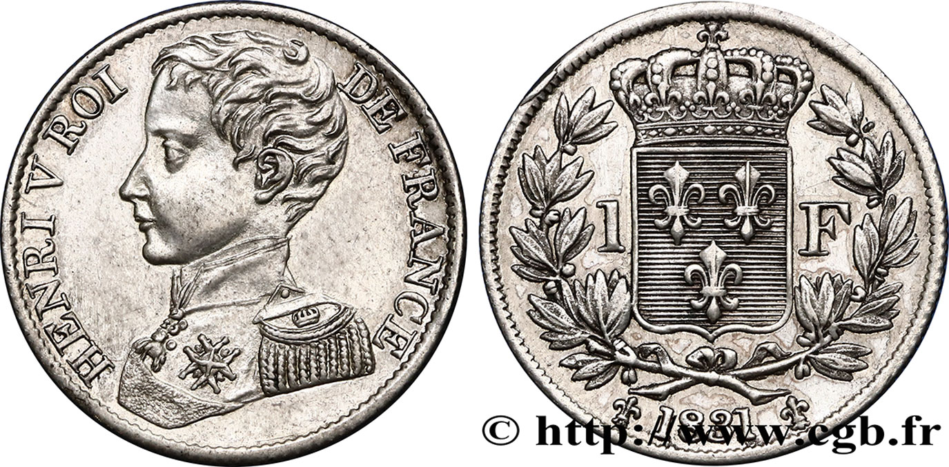 1 franc 1831 VG.2705 SUP55