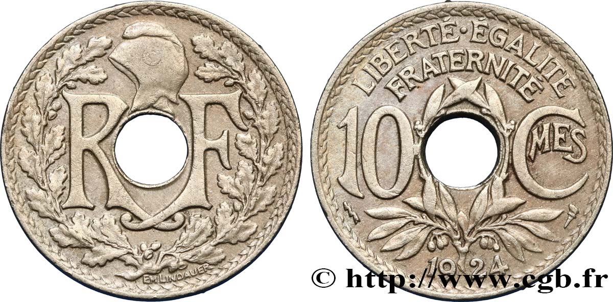 10 centimes Lindauer 1924 Poissy F.138/11 BC25
