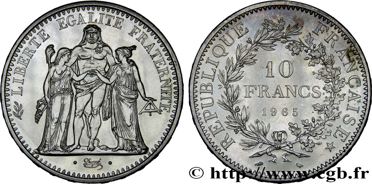 10 francs Hercule 1965  F.364/3 ST 