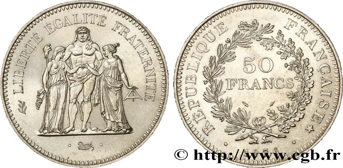50 francs Hercule 1976  F.427/4 EBC 