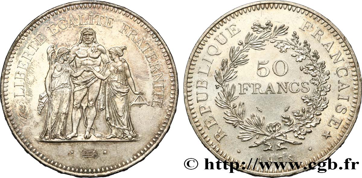 50 francs Hercule 1978  F.427/6 TTB 