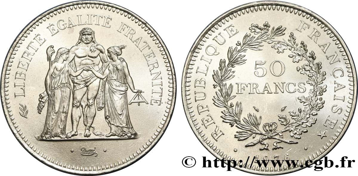 50 francs Hercule 1976  F.427/4 SC63 
