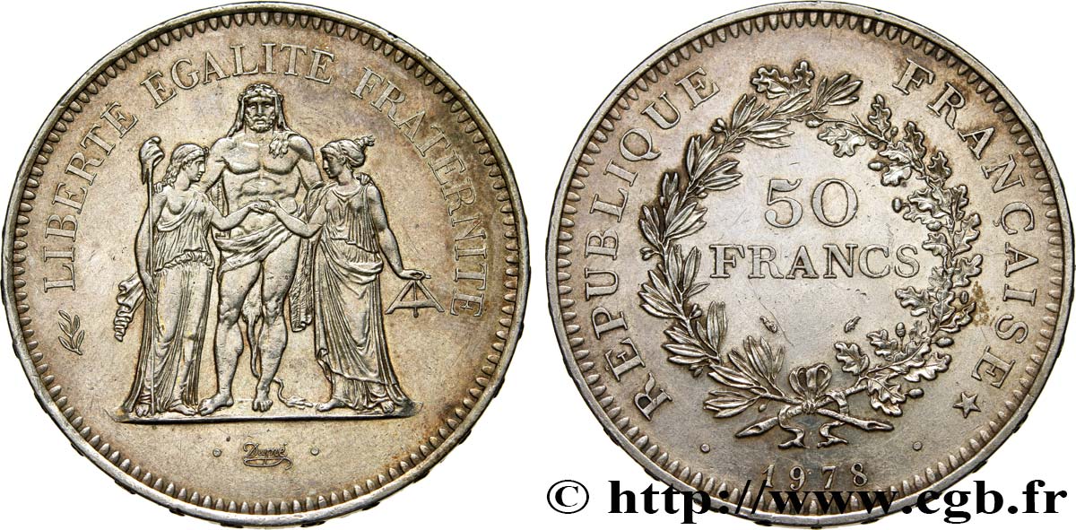 50 francs Hercule 1978  F.427/6 SPL 