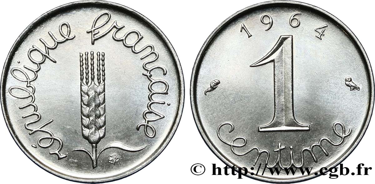 1 centime Épi 1964 Paris F.106/8 FDC65