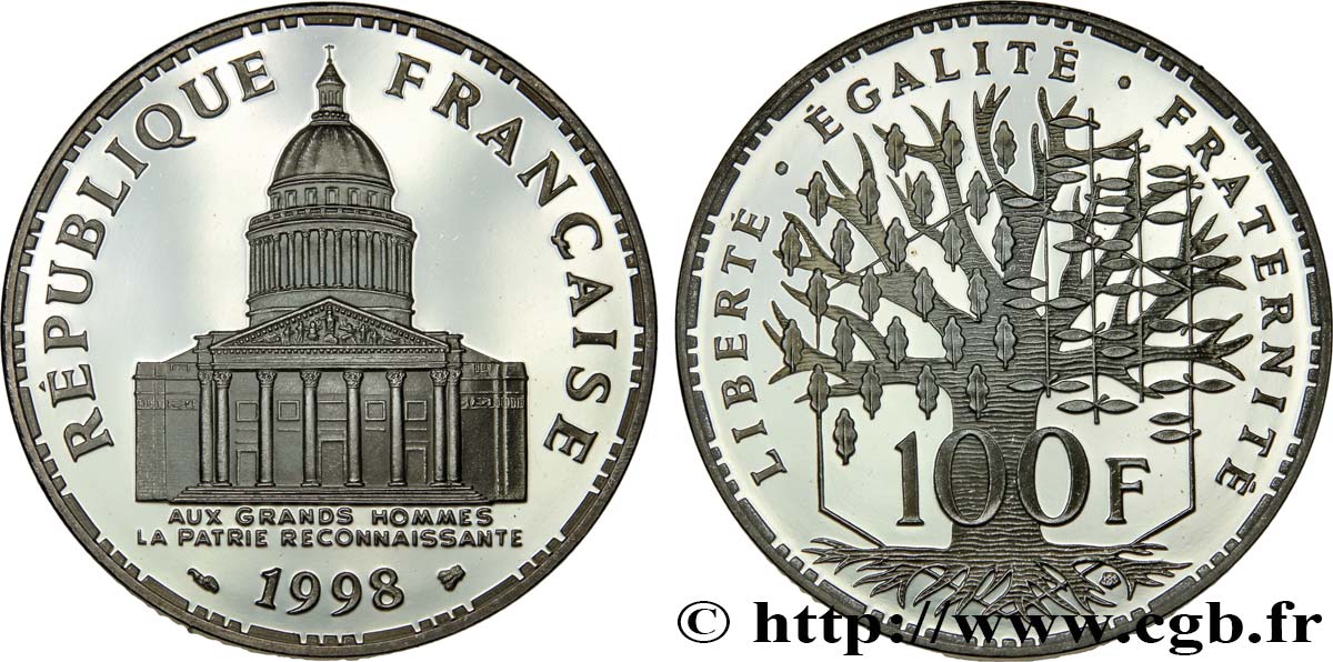 100 francs Panthéon 1998  F.451/21 MS 