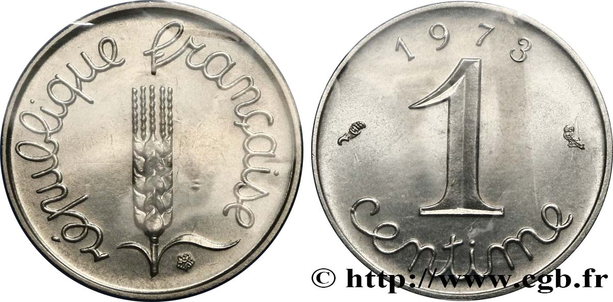 1 centime Épi 1973 Pessac F.106/23 MS68