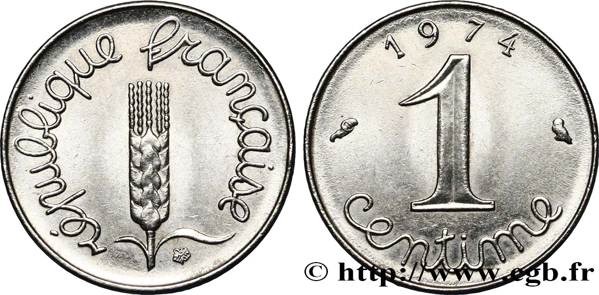 1 centime Épi 1974 Pessac F.106/25 SUP62