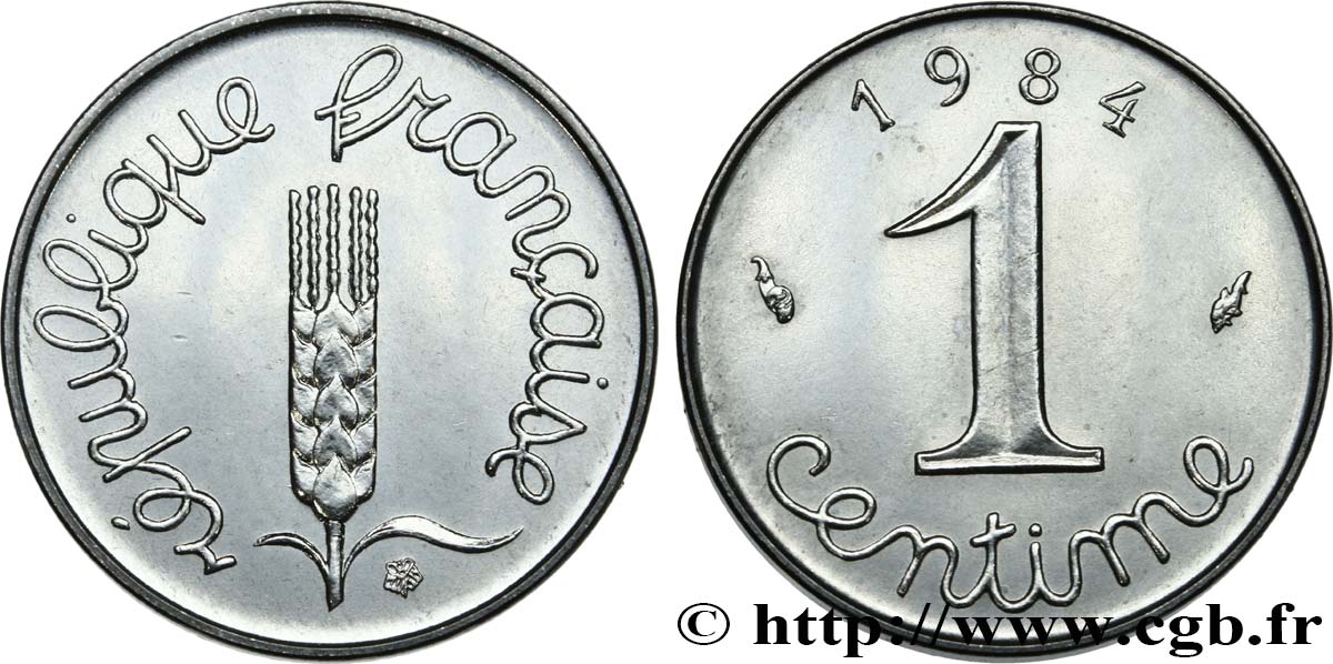 1 centime Épi 1984 Pessac F.106/41 SPL64