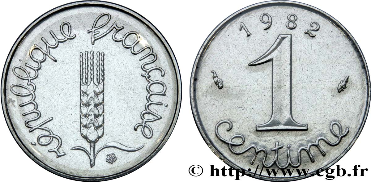 1 centime Épi 1982 Pessac F.106/39 MS