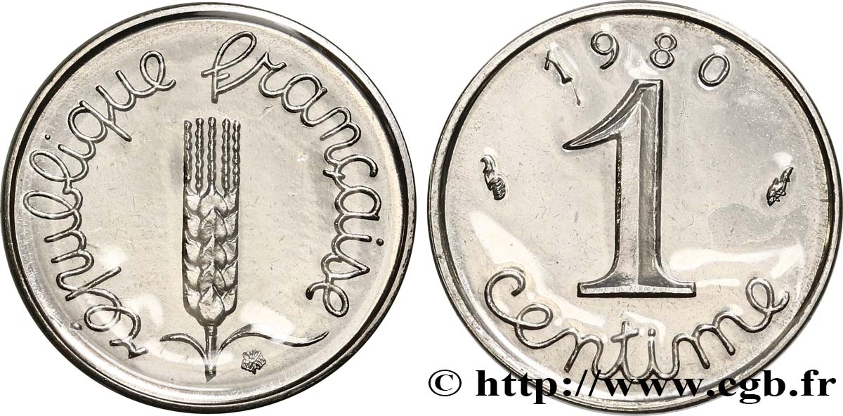 1 centime Épi 1980 Pessac F.106/37 MS