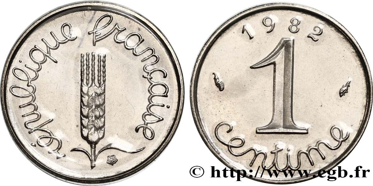 1 centime Épi 1982 Pessac F.106/39 FDC