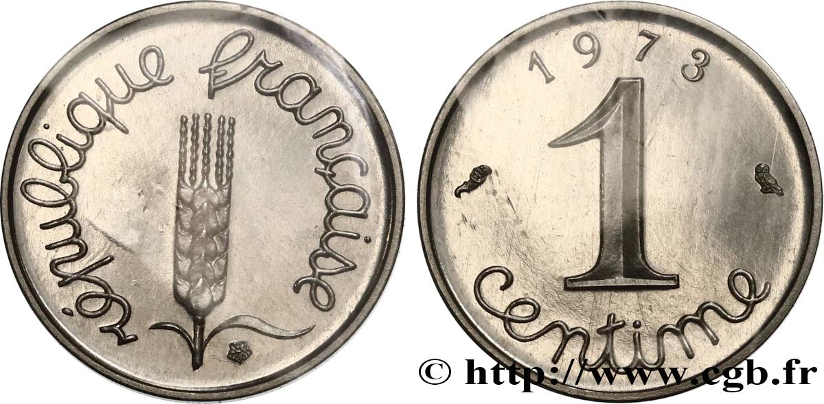 1 centime Épi 1973 Pessac F.106/23 FDC