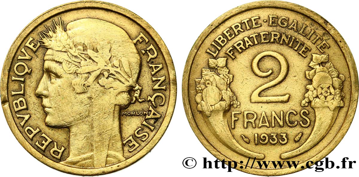 2 francs Morlon 1933 F.268/6 BC