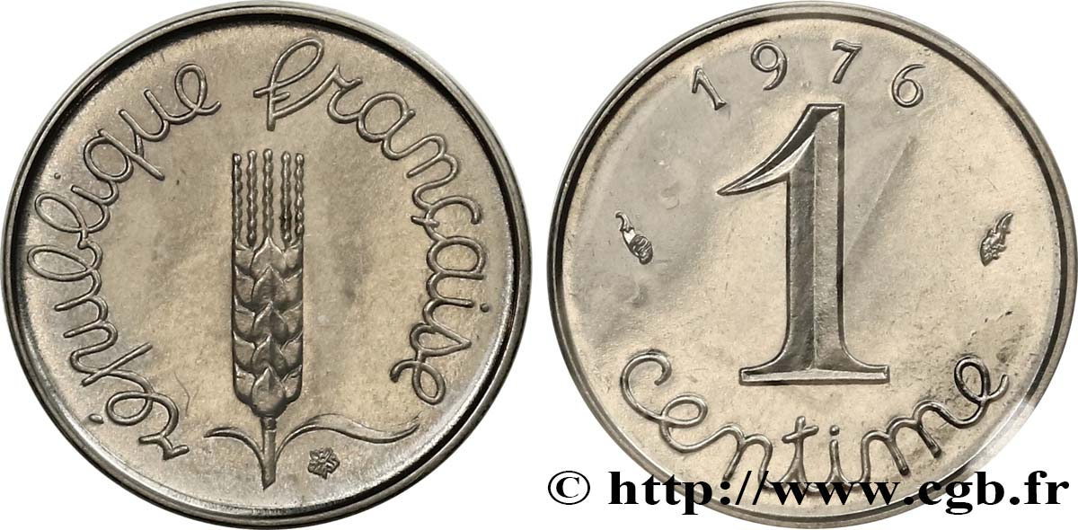 1 centime Épi 1976 Pessac F.106/29 FDC