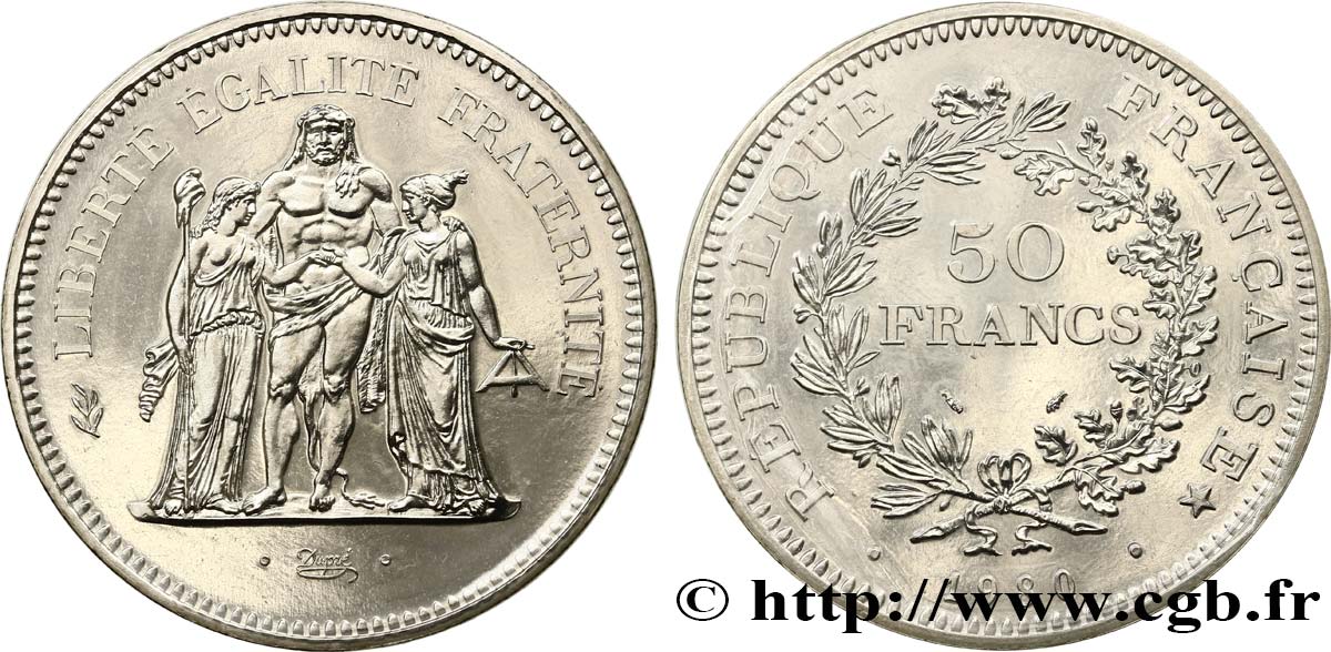 50 francs Hercule 1980 F.427/8 MS