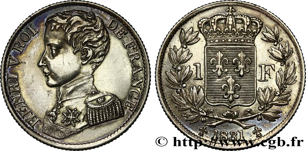 1 franc 1831 VG.2705 SUP
