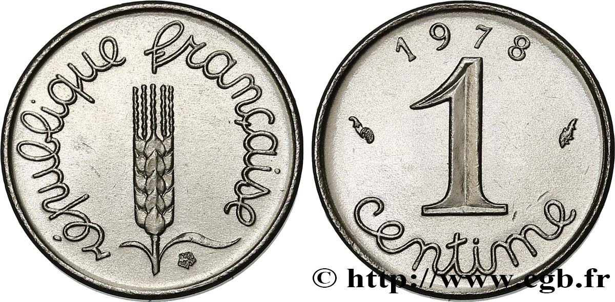 1 centime Épi 1978 Pessac F.106/33 SUP62