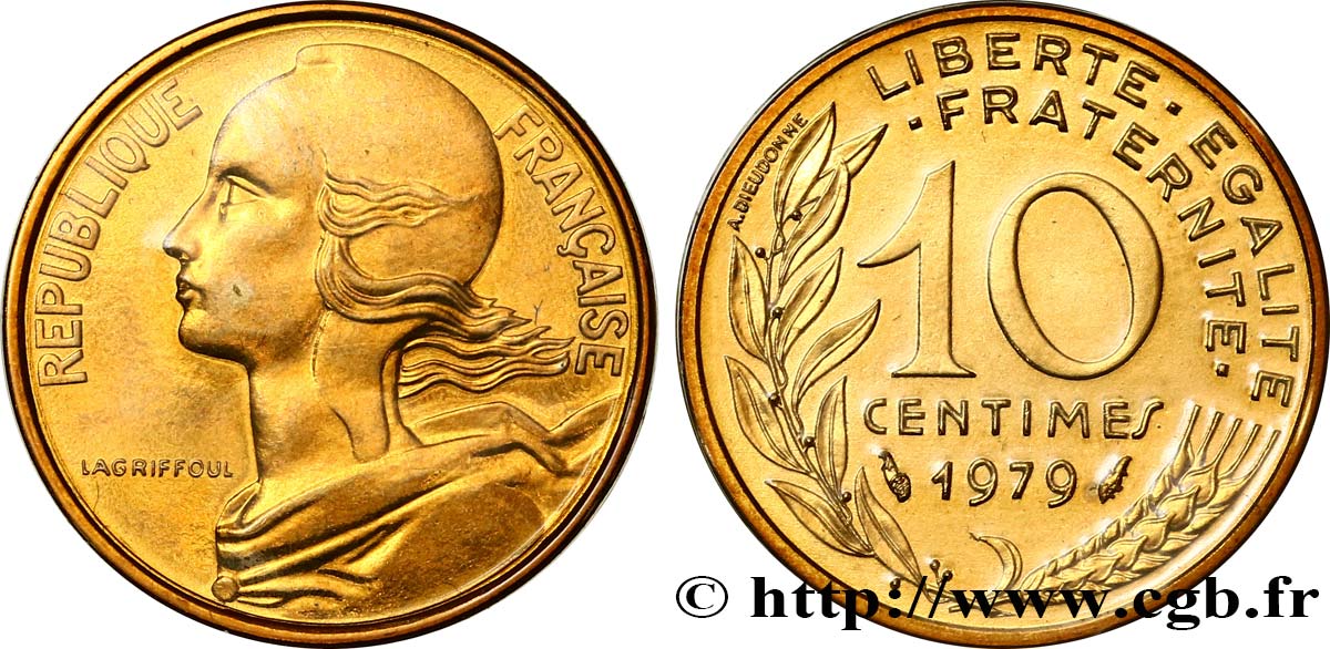 10 centimes Marianne 1979 Pessac F.144/19 FDC