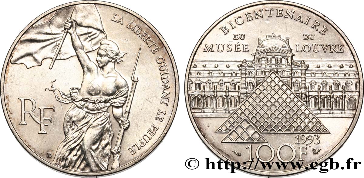 100 francs Liberté guidant le peuple 1993  F.461/2 TTB+
