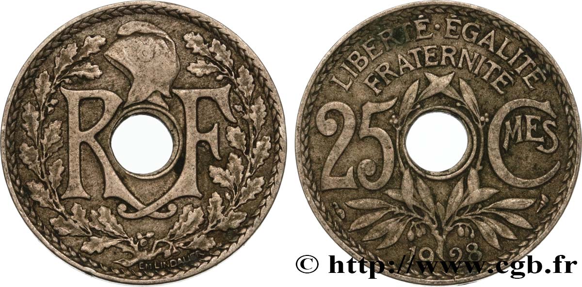 25 centimes Lindauer 1928 F.171/12 TB35