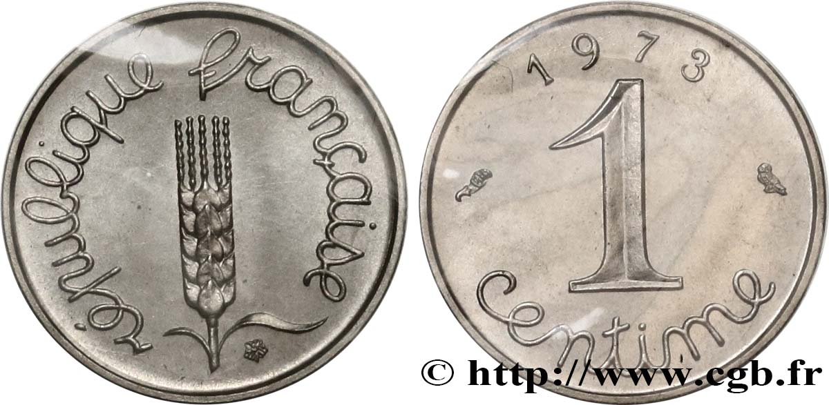 1 centime Épi 1973 Pessac F.106/23 FDC