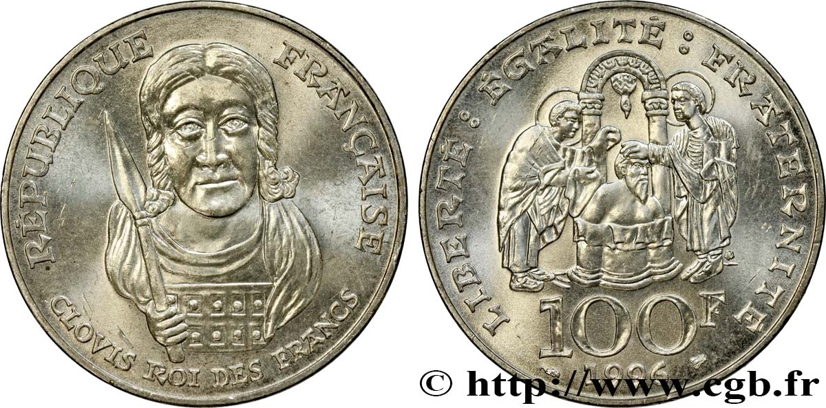 100 francs Clovis 1996 F.464/2 SUP