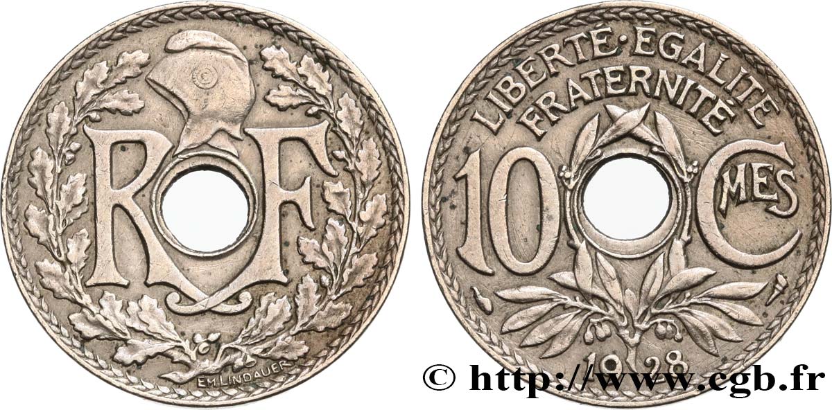 10 centimes Lindauer 1928 F.138/15 TB